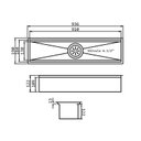 Ver imagem 3 de Canal Organizador Escorredor em Aço Inox 90cm Super Ghelplus