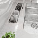 Ver imagem 2 de Canal Organizador Escorredor em Aço Inox 90cm Super Ghelplus