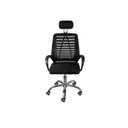 Ver imagem 3 de Kit 2 Cadeira Escritório Presidente Office Tela Mesh Viena 3324