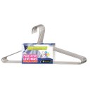 Ver imagem 1 de Cabide Tintureiro Cromado Organização Roupa Armario - Kit com 5 unidades