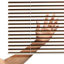 Ver imagem 4 de Persiana Horizontal 25mm Liso 1,60 X 2,20 Capuccino