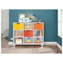 Ver imagem 2 de Nicho Organizador 3 Gavetas Branco Color - Qmovi