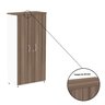 Armário Alto 2 Portas Pivotante 159,6x79,2x41cm - 11