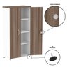 Armário Alto 2 Portas Pivotante 159,6x79,2x41cm - 9
