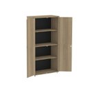 Ver imagem 3 de Armário Alto 02 Portas Pivotante 159,6cm x 79,2cm Marrom/Noce Marromle