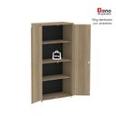 Ver mais imagens de Armário Alto 02 Portas Pivotante 159,6cm x 79,2cm Marrom/Noce Marromle