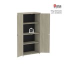 Ver mais imagens de Armário Alto 02 Portas Pivotante 159,6cm x 79,2cm Marrom/Nogueira Casablanca