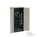 Ver imagem 7 de Armário Alto 2 Portas 159,6x79,2x41 Cm Pivotante