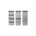 Ver imagem 2 de Kit Potes Herméticos com 07 peças Lumini -2128 PARAMOUNT