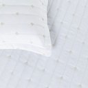 Ver imagem 5 de Cobre Leito Lótus Casal 3 Peças Matelado Branco