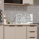 Ver imagem 6 de Cozinha Modulada Compacta 4 Peças com Espaço para Forno e Micro-ondas com Tampo Aspen Luciane Móveis