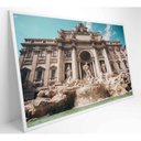 Ver imagem 2 de Quadro Fonte De Trevi 60x40 Cm Vidro Impresso