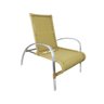Cadeira Espreguiçadeira Mini Garden em Alumínio e Fibra Sintética - Varanda, Piscina, Área Trama Ori - 1