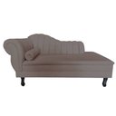 Ver imagem 3 de Recamier Decorativo Divã Amsterdã 147cm Lado Direito Bouclé Capuccino