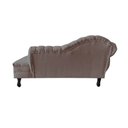 Ver imagem 6 de Recamier Decorativo Divã Amsterdã 147cm Lado Direito Bouclé Capuccino