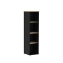 Ver imagem 3 de Torre Nicho em Madeira 4 Prateleiras sem Portas Marrom/Preto/Walnut