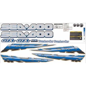 Kit Adesivo Faixa Jet Ski Seadoo Gtx 02