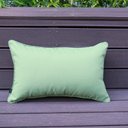 Ver imagem 3 de Coleção Náutica - Almofada Impermeável Verde Retangular Tipo:completa