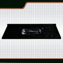 Ver imagem 7 de Pia de Cozinha 120x55cm em granito com Acamento Reto Cuba Rasa em Inox 