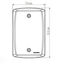 Ver imagem 2 de Conjunto 4x2 com 3 Interruptores Simples 10 a 250 V Tramontina Lux2 Branco Tramontina