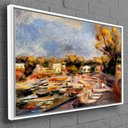 Ver imagem 7 de Quadro Paisagem de Provence Cagnes Renoir:60x40 cm/BORDA INFINITA