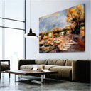 Ver imagem 2 de Quadro Paisagem de Provence Cagnes Renoir:60x40 cm/BORDA INFINITA