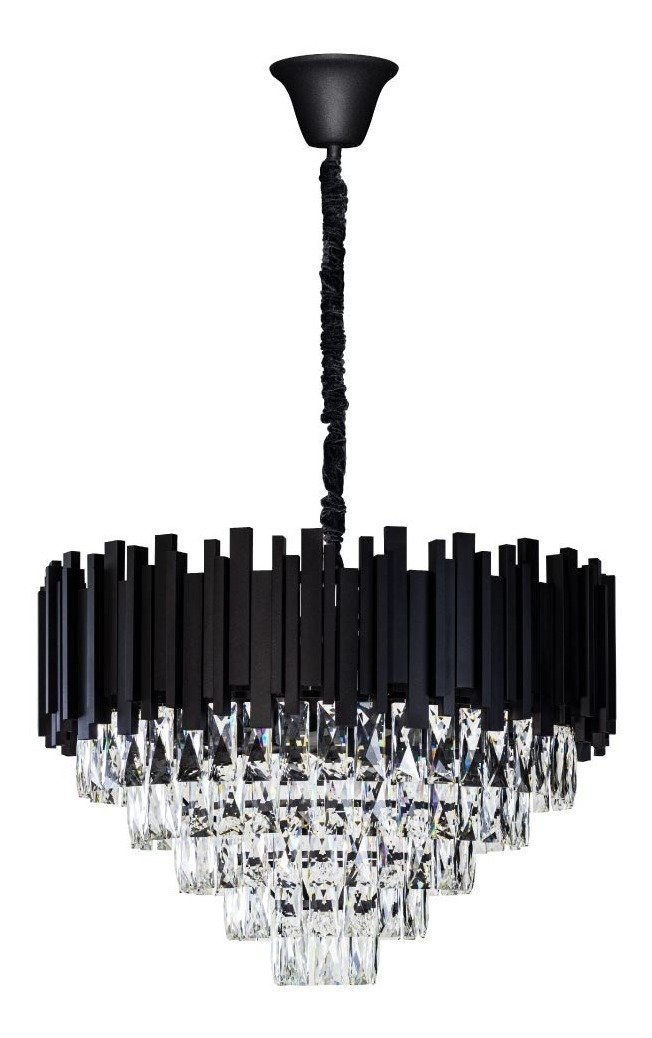 Pendente Moscou Preto 60cm P/ 9x G9 ZR172-BK Starlux ST2609