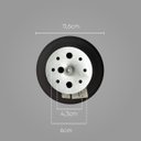 Ver mais imagens de Pendente Moscou Preto 60cm P/ 9x G9 ZR172-BK Starlux ST2609