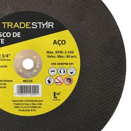 Kit C- 25 Disco de Corte Metal 12 300x3,0 Mm Furo 19,05 Mm - 3