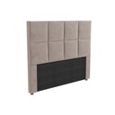 Ver imagem 1 de Cabeceira Cama Box Estofada Casal Cab011 Suede Cinza - Kappesberg