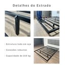Ver imagem 6 de Cama Flutuante King com Led 220v 32cm X 194cm X 204cm