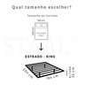 Cama Flutuante King com Led 220v 32cm X 194cm X 204cm - 3