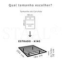 Ver imagem 3 de Cama Flutuante King com Led 220v 32cm X 194cm X 204cm