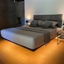 Ver imagem 4 de Cama Flutuante King com Led 220v 32cm X 194cm X 204cm