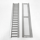 Ver imagem 1 de Ralo Grelha Reforçada Aro Inox 304 10cm X 50cm Tub com Tela