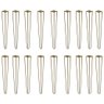 Kit 18 Pés de Metal 60 CM Hairpin Legs Mesa de Canto Aparador Dourado - 1