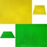 Tatame Tapete Eva 100x100x2cm 20mm Amarelo e Verde - 5