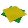 Tatame Tapete Eva 100x100x2cm 20mm Amarelo e Verde - 1