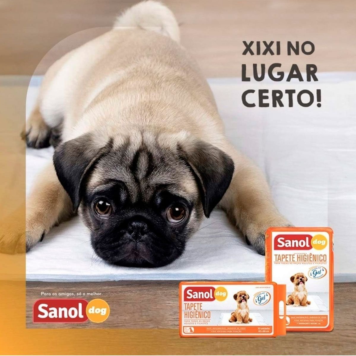 Tapete Higiênico Descartável para Cães 60x80 Sanol Dog - 4