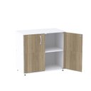 Ver imagem 4 de Armário Baixo 02 Portas Pivotante AB700MX-32 Branco