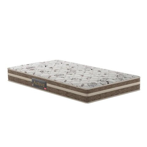 Colchão Solteiro Espuma Anatômico Probel Ortopédico Extra Firme 78x188x22