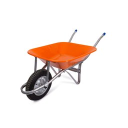 Carrinho de Mão Reforçado Desmontável Aço Galvanizado 60 Litros Metalosa - 1