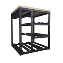 Ver imagem 2 de Adega de Mesa Strassis Design Sd-3030 Metal e Mdf Preta