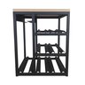 Adega de Mesa Strassis Design Sd-3030 Metal e Mdf Preta - 4