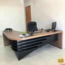 Ver imagem 7 de Mesa Diretor para Escritório em L em Tamburato 5 Cm Ld