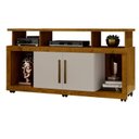 Ver imagem 1 de Rack para TV até 55 Polegadas com Rodízios e 2 Portas Star 135x70cm