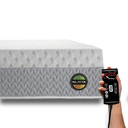 Ver imagem 1 de Cama Box Blend 36 Latex Firme - Solteiro King 96x203cm - Kit Spa