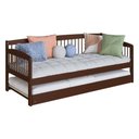 Ver imagem 2 de Sofá-cama com Cama Auxiliar de Madeira Maciça para Colchão 78x188cm Multimóveis Cr35275