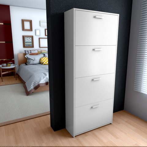 Sapateira Basculante 4 Gavetas Lunna