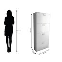 Ver imagem 5 de Sapateira Organizador Lunna 4 Gavetas - 1,50x65cm